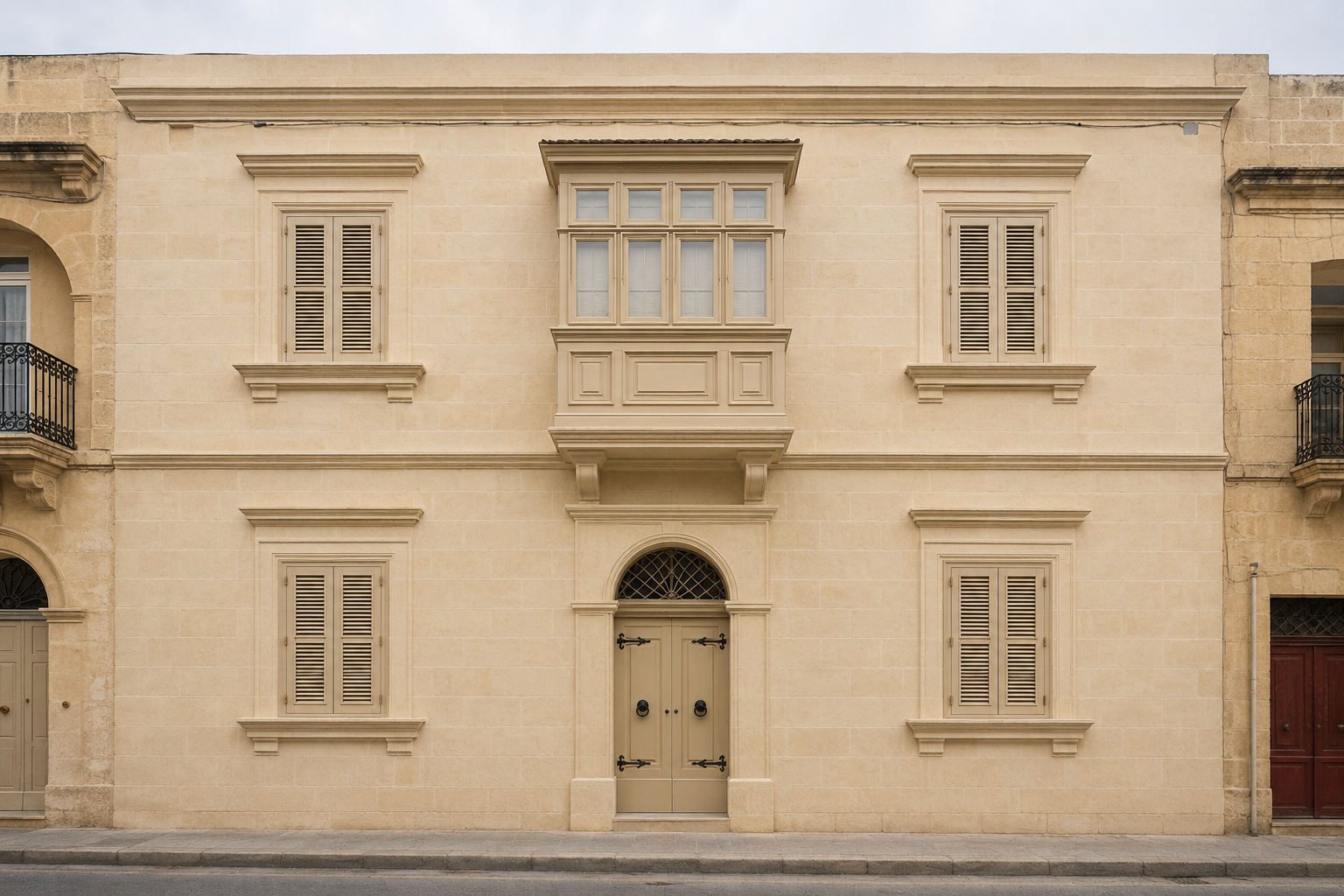 Naxxar elevation after treatment