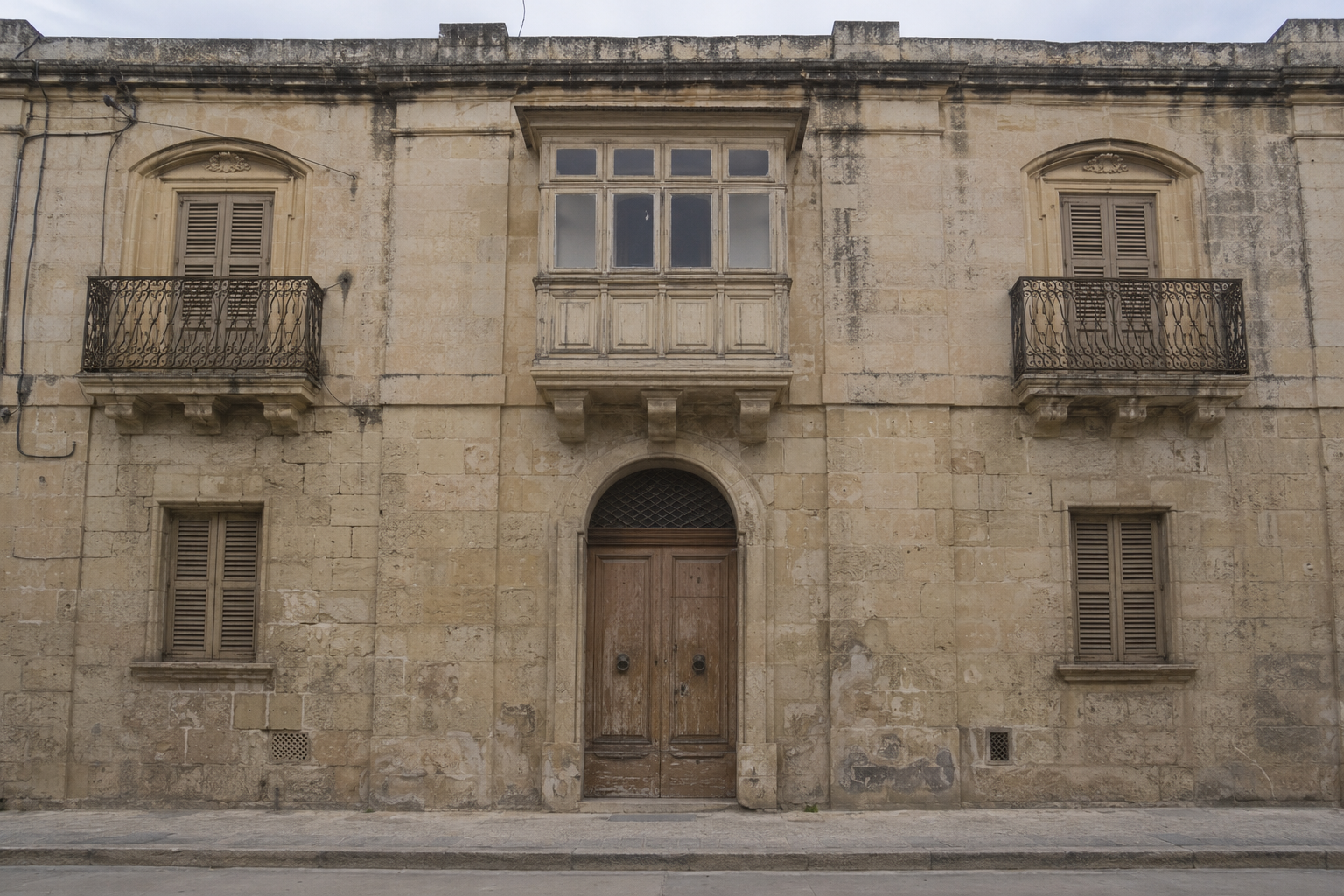 Naxxar elevation before treatment